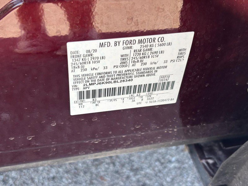 Certified 2020 Lincoln Nautilus Reserve image 22