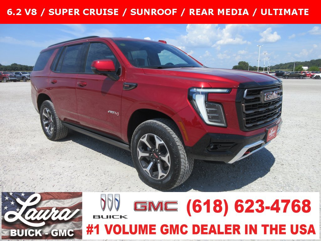 New 2025 GMC Yukon AT4 Ultimate w/ LPO, Floor Liner Package