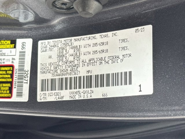 Certified 2023 Toyota Sequoia TRD Pro AWD/4WD image 35