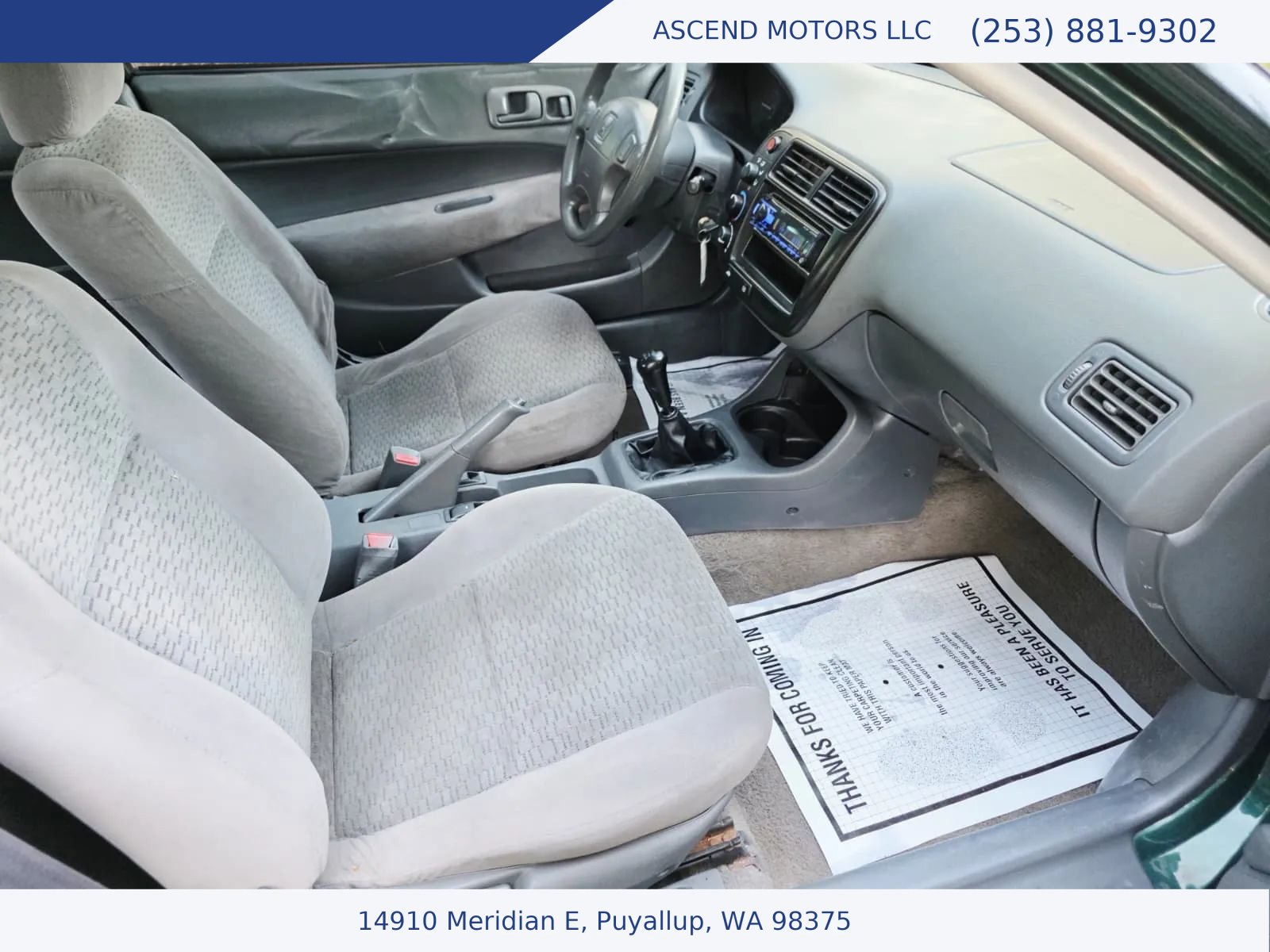 Used 2000 Honda Civic DX image 10