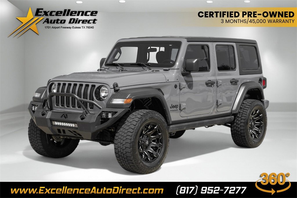 Used 2020 Jeep Wrangler Unlimited Sport