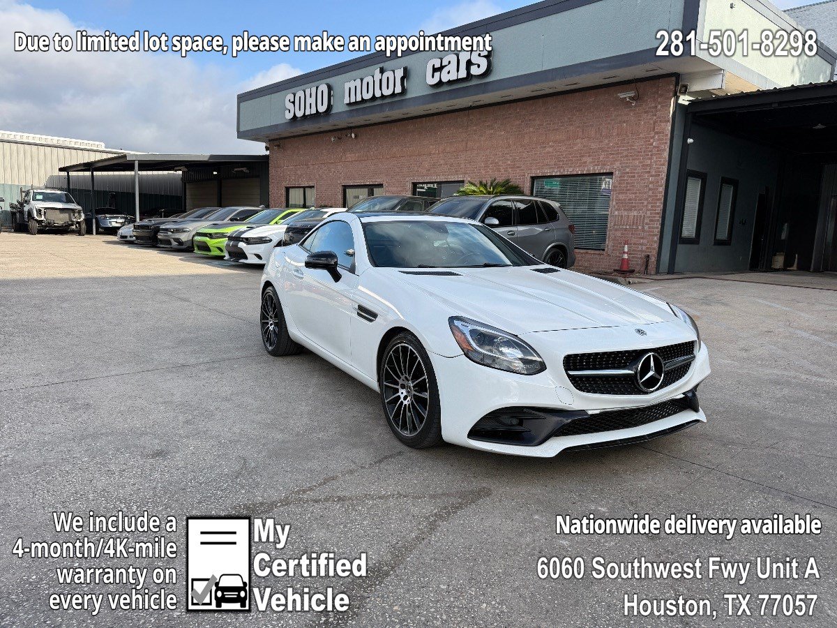 Used 2018 Mercedes-Benz SLC 300 w/ Premium 1 Package