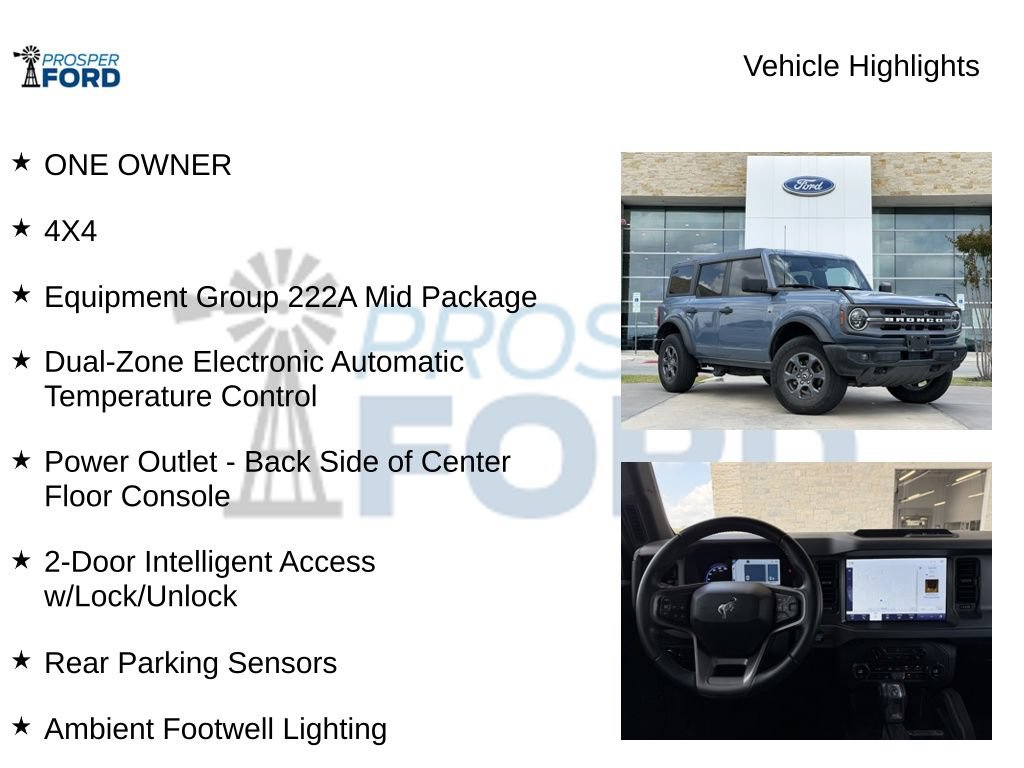 Used 2024 Ford Bronco Big Bend AWD/4WD image 5