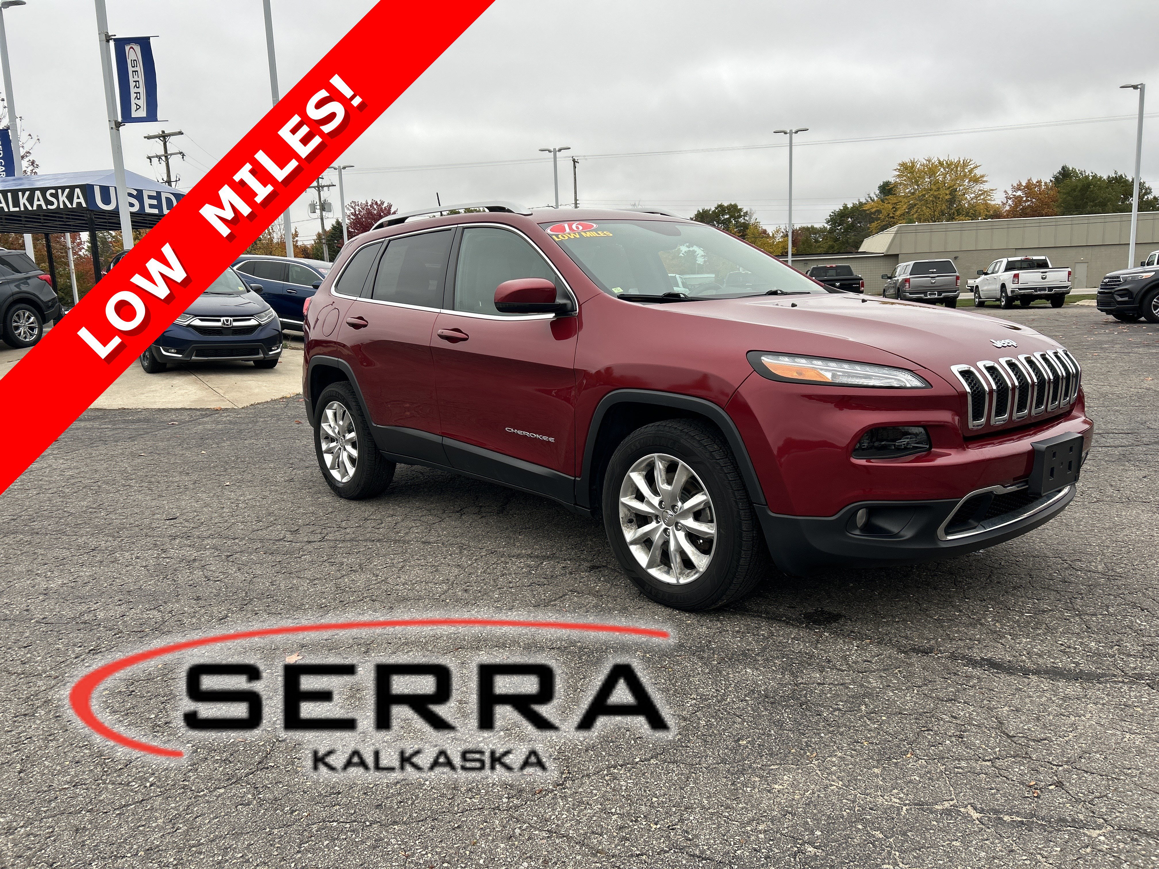 Used 2016 Jeep Cherokee Limited