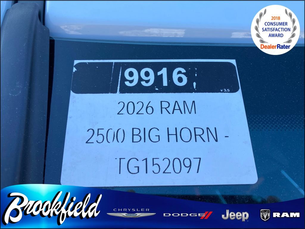 New 2026 RAM 2500 Big Horn image 37