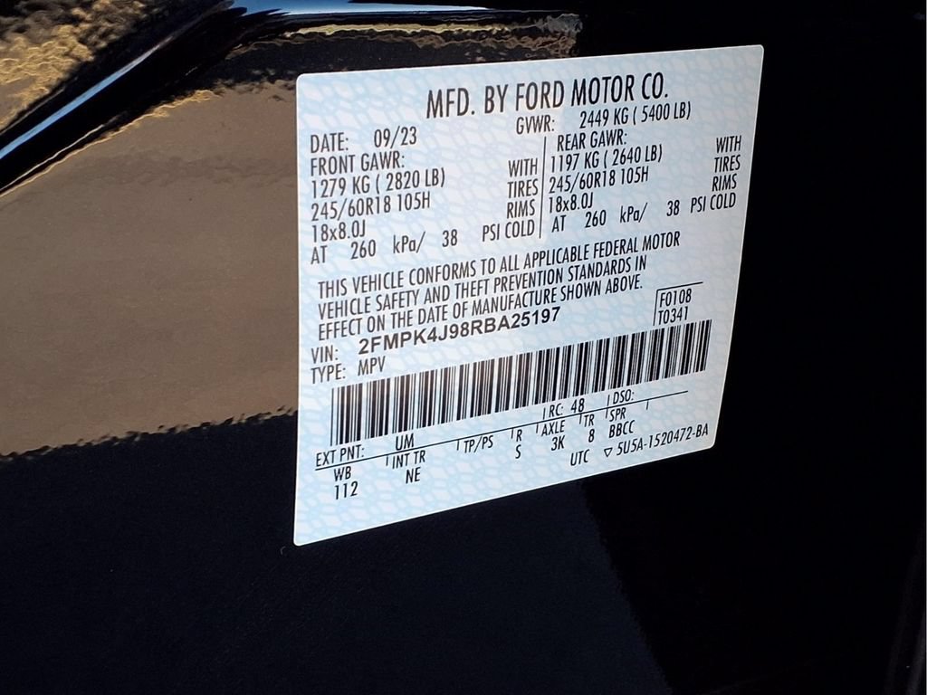 Used 2024 Ford Edge SEL w/ Sport Appearance Package AWD/4WD image 23