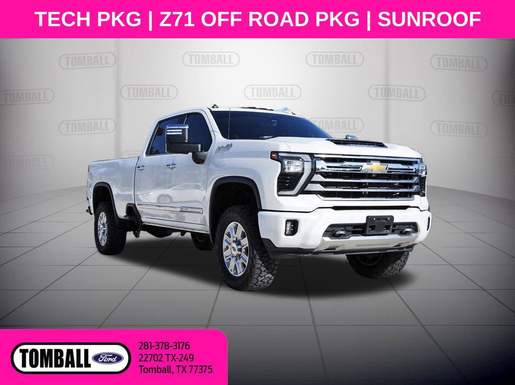Used 2024 Chevrolet Silverado 2500 High Country w/ Technology Package AWD/4WD video 1