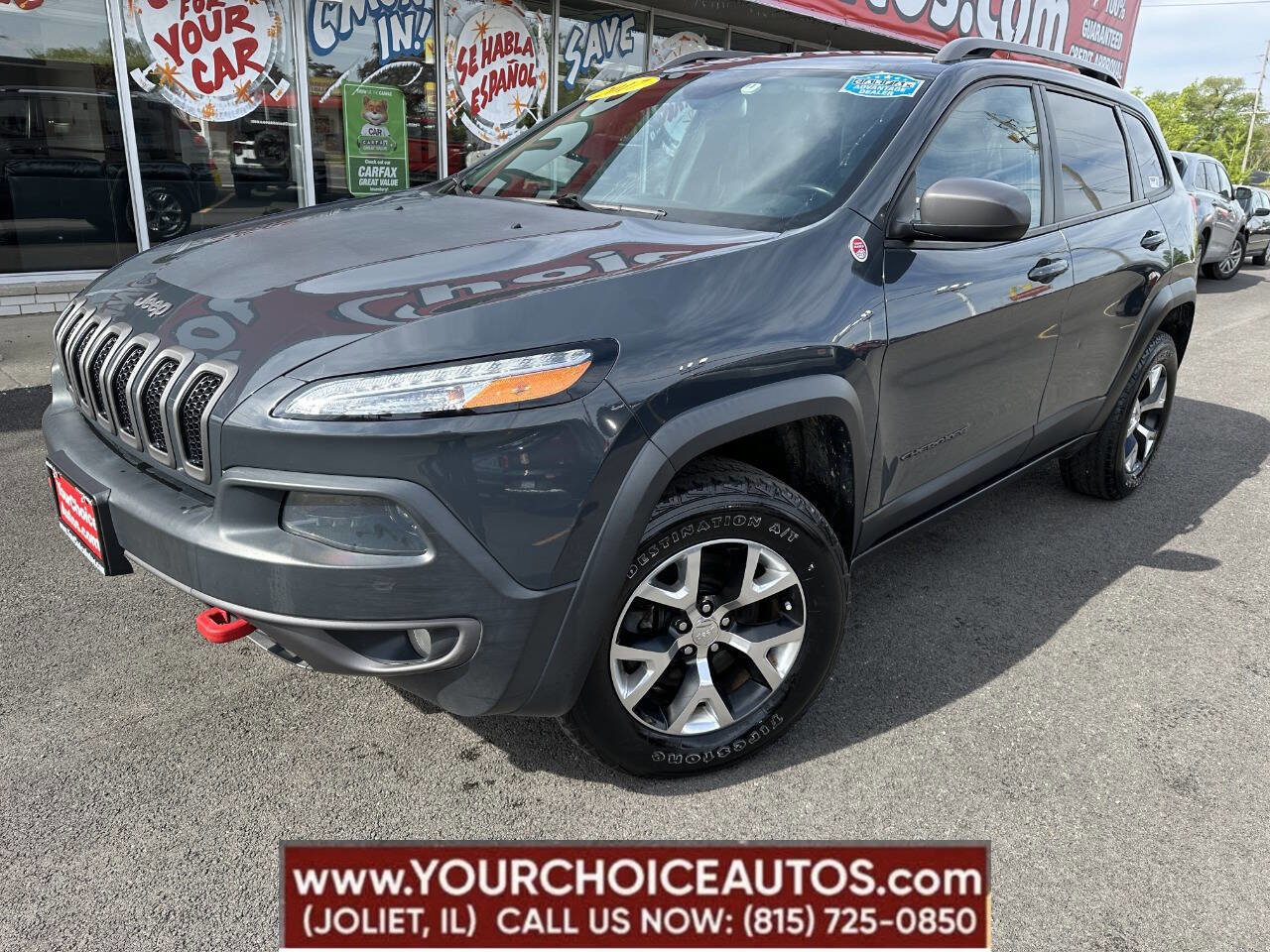 Used 2017 Jeep Cherokee Trailhawk w/ Cold Weather Group image 1