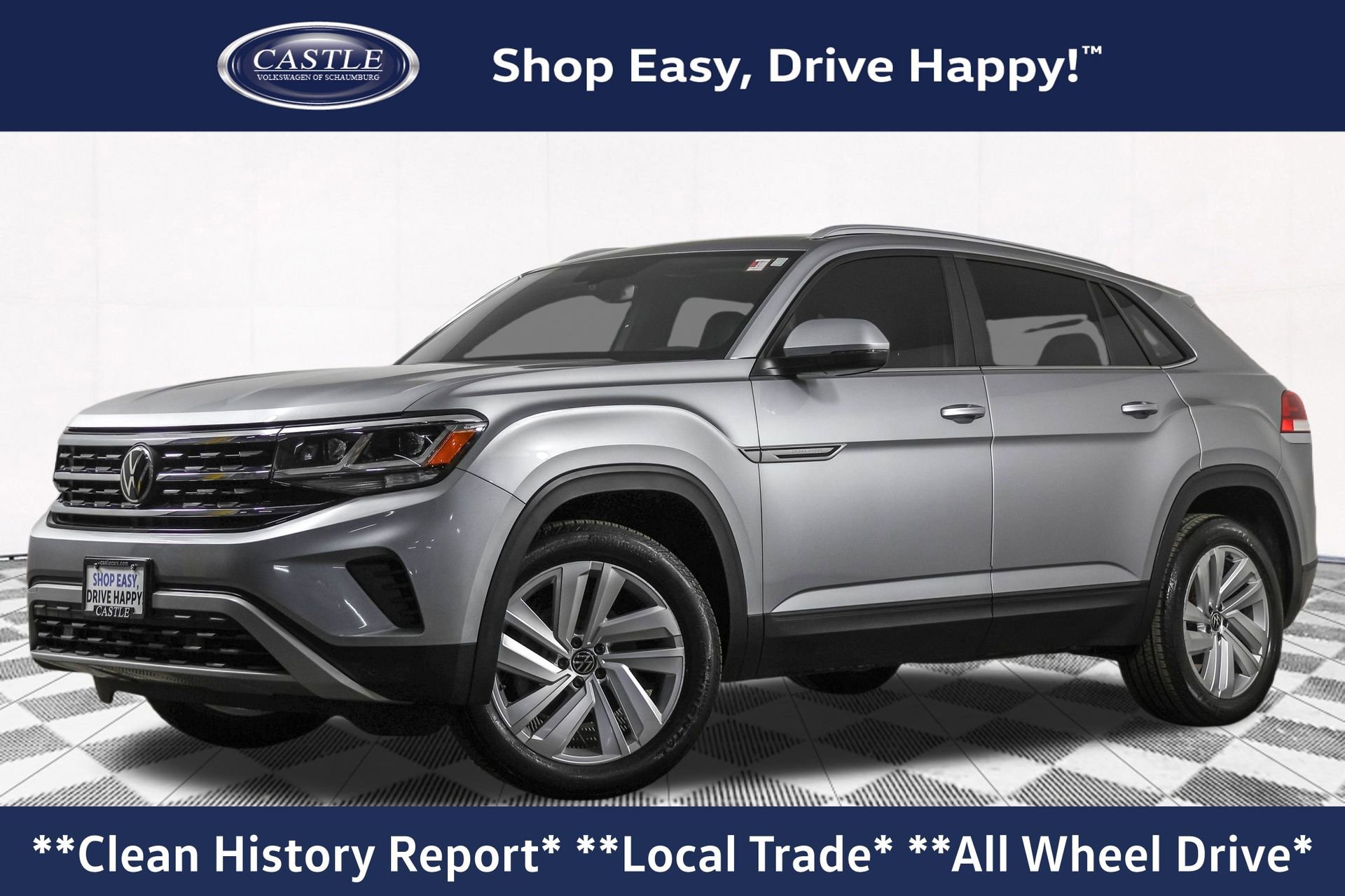 Used 2020 Volkswagen Atlas Cross Sport SE w/ Panoramic Sunroof Package image 1