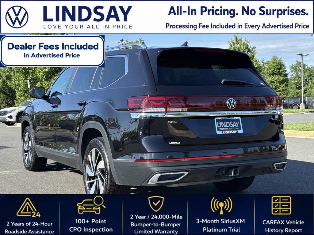 Used 2025 Volkswagen Atlas SEL AWD/4WD image 5