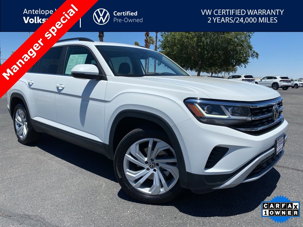 Certified 2022 Volkswagen Atlas SE