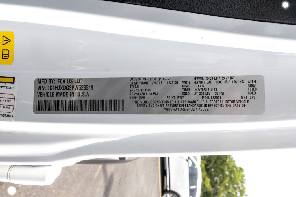 Used 2023 Jeep Wrangler Unlimited Sport AWD/4WD image 38