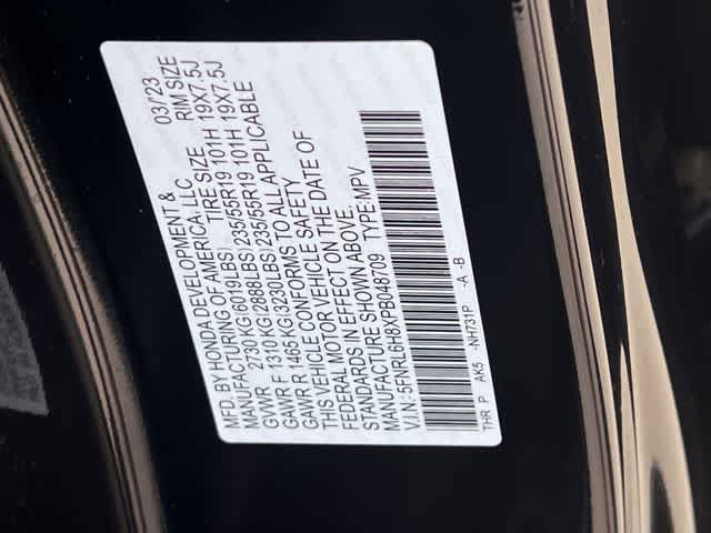 Used 2023 Honda Odyssey Touring image 22