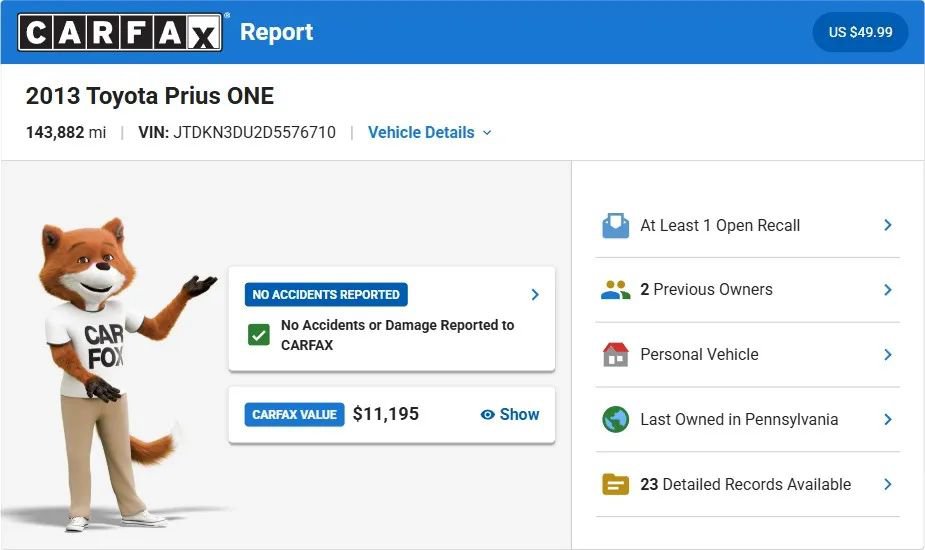 Used 2013 Toyota Prius Four FWD image 25
