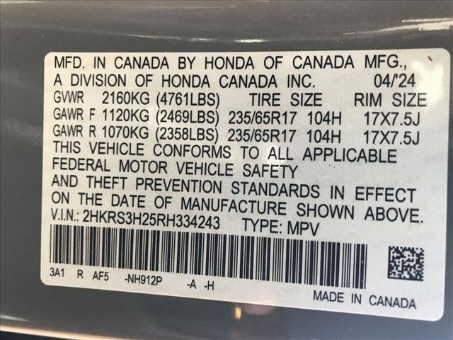 Certified 2024 Honda CR-V LX image 21