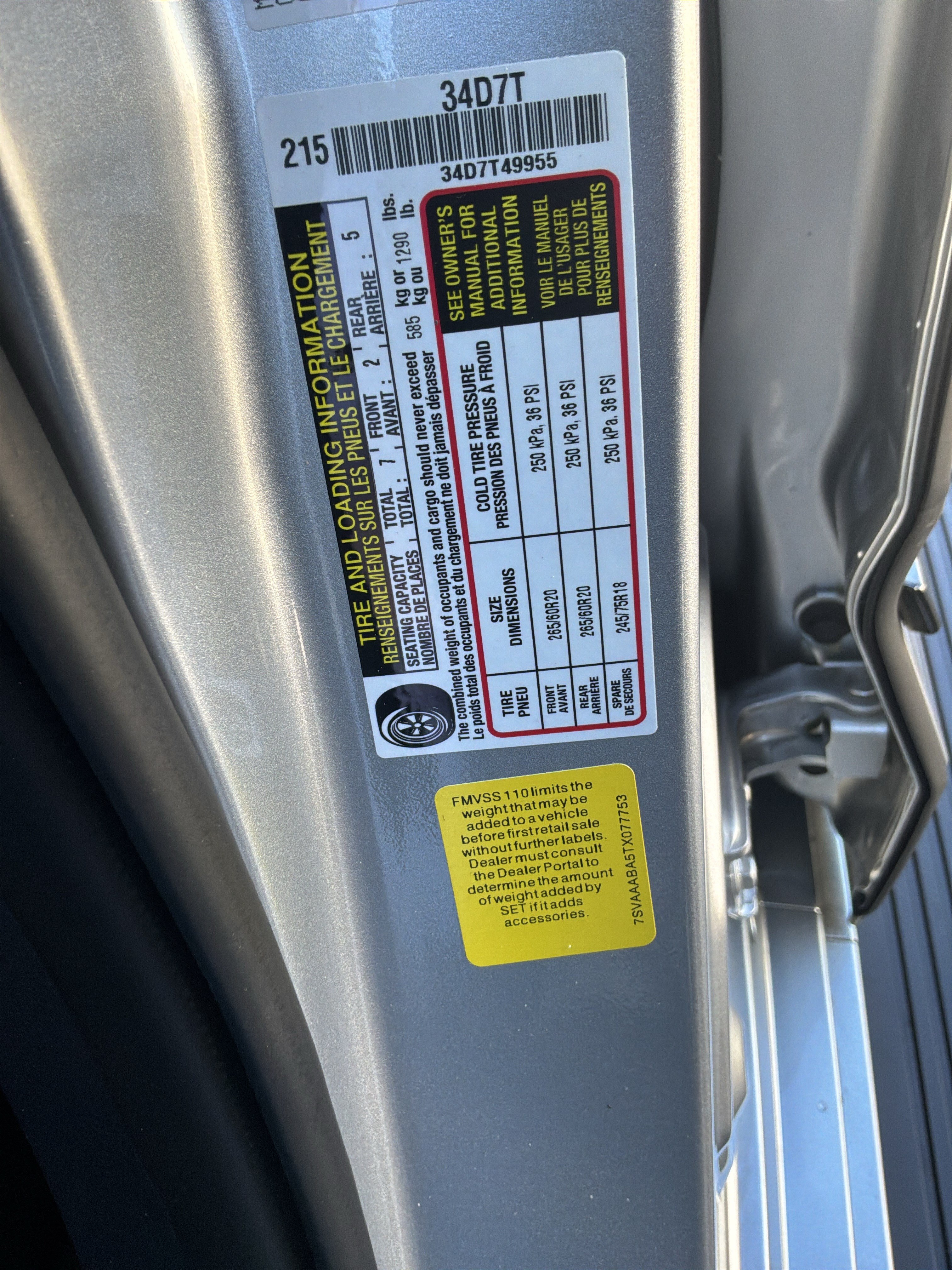 Used 2026 Toyota Sequoia Platinum AWD/4WD image 36