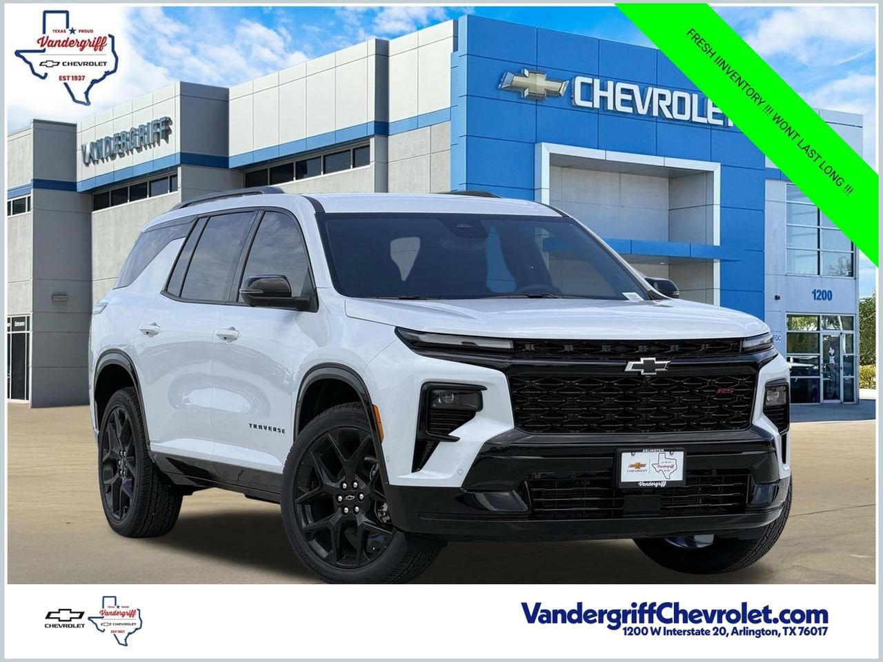 New 2026 Chevrolet Traverse RS FWD video 1