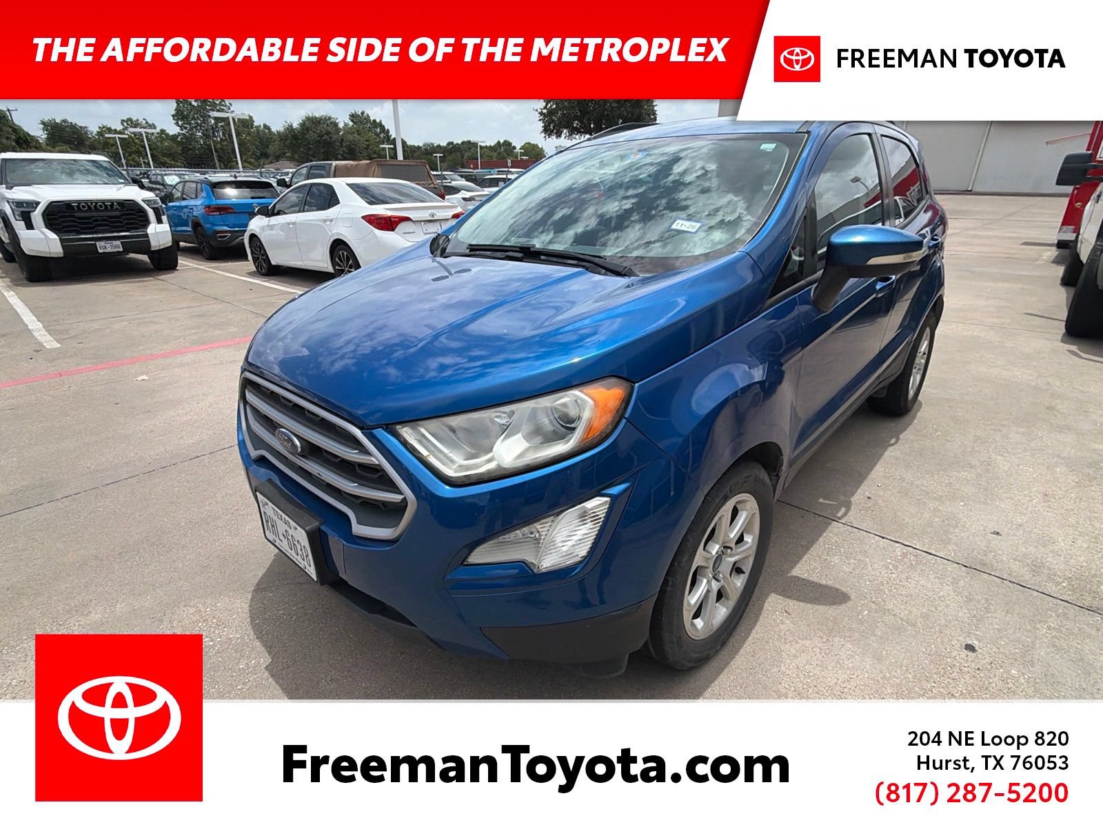 Used 2018 Ford EcoSport SE FWD image 1