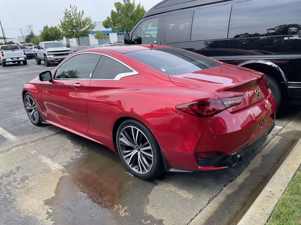 Used 2022 INFINITI Q60 3.0t Luxe w/ Essential Package RWD image 4