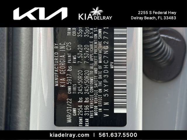 Used 2022 Kia Telluride EX w/ EX Premium Package AWD/4WD image 37