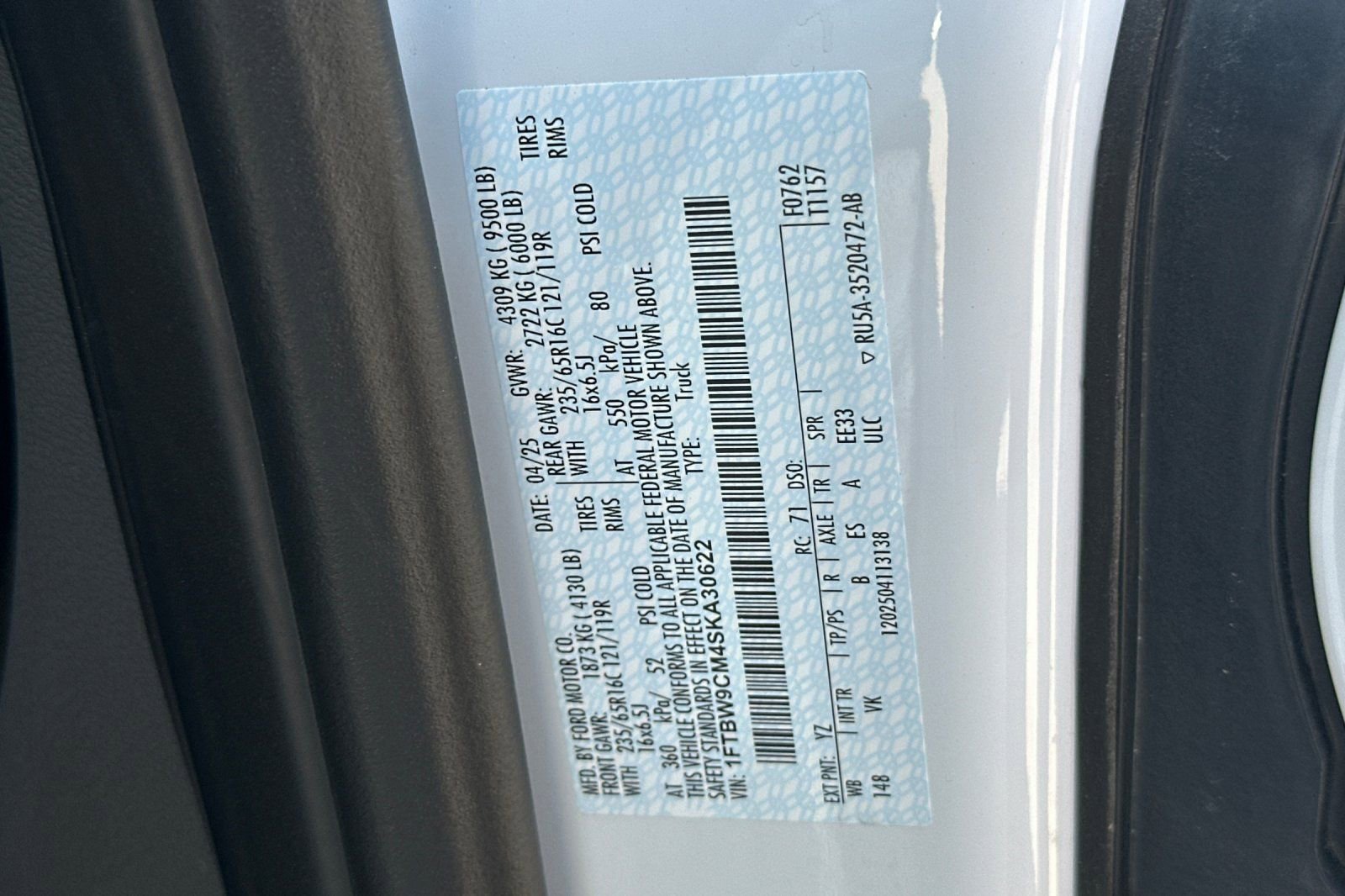 New 2025 Ford E-Transit 148 Medium Roof w/ Load Area Protection Package image 27