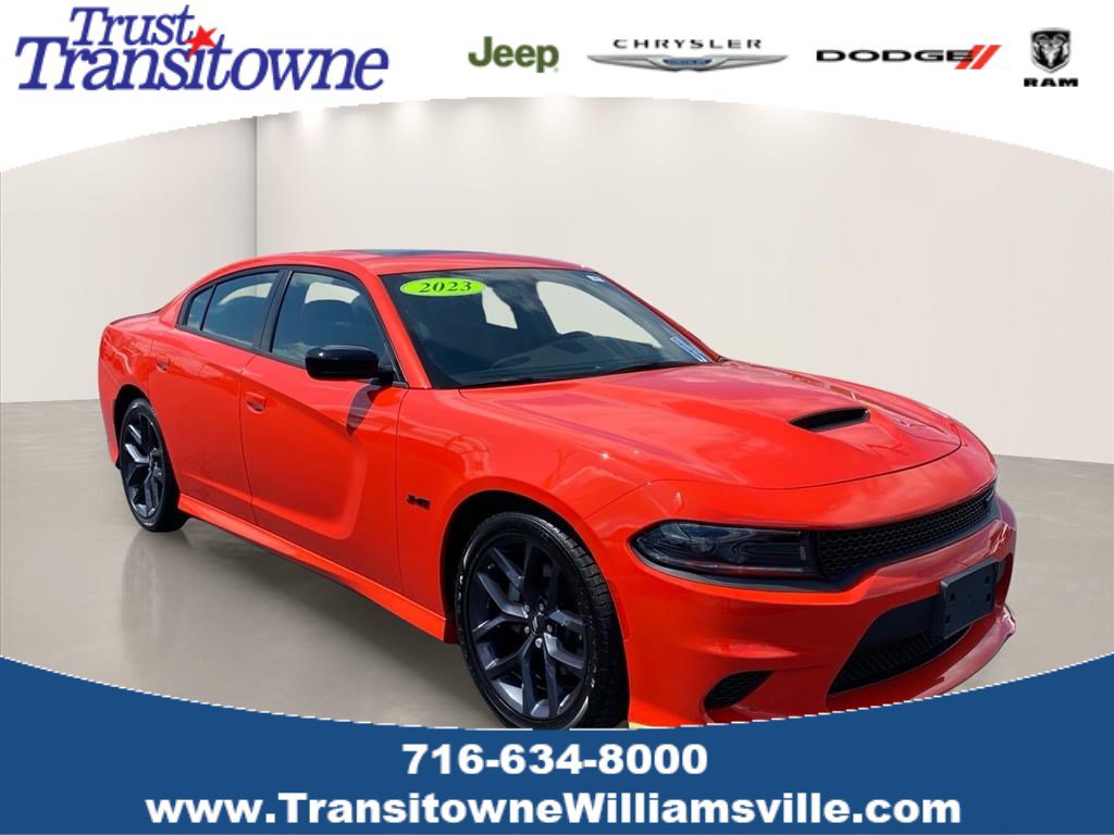 Used 2023 Dodge Charger R/T w/ Blacktop Package RWD image 1
