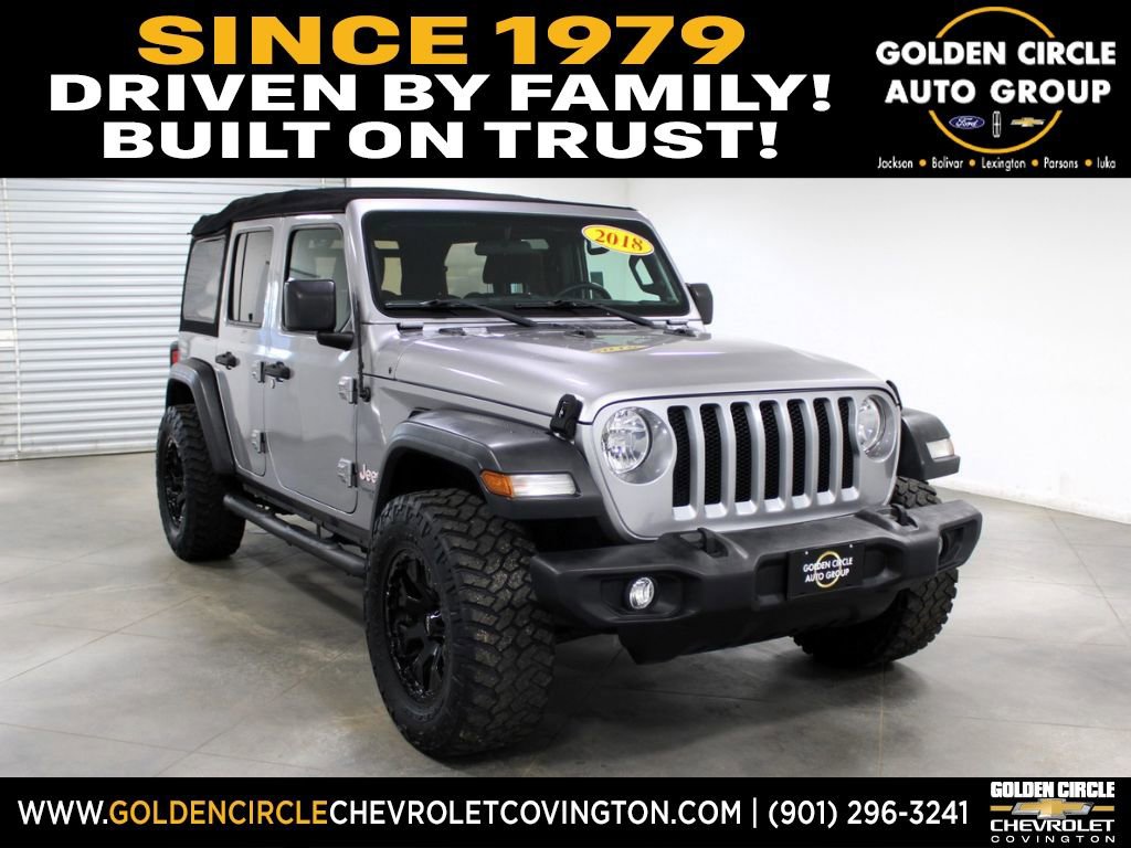 Used 2018 Jeep Wrangler Unlimited Sport S image 1
