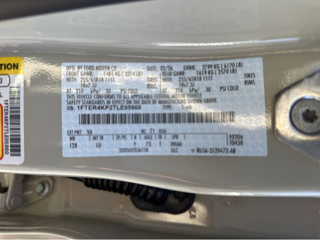 New 2026 Ford Ranger Lariat w/ FX4 Off-Road Package image 38