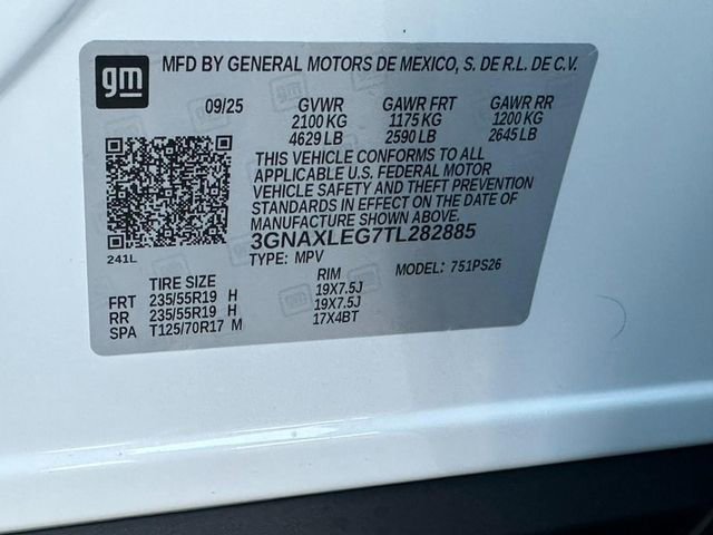 New 2026 Chevrolet Equinox RS image 16