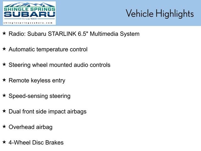 Certified 2023 Subaru Crosstrek 2.0i image 54