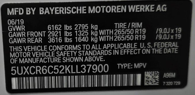 Used 2019 BMW X5 xDrive40i w/ Premium Package 2 AWD/4WD image 48