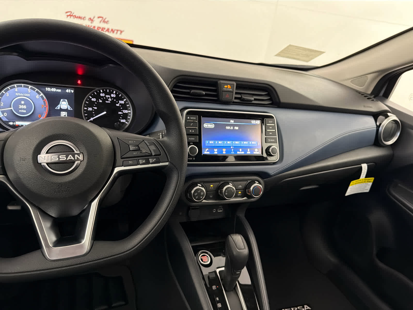 New 2025 Nissan Versa SV w/ Trunk Package FWD image 19