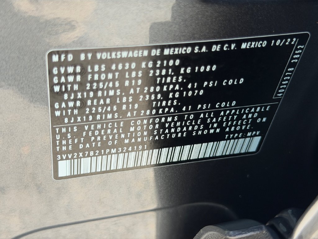 Used 2023 Volkswagen Taos SEL AWD/4WD image 30