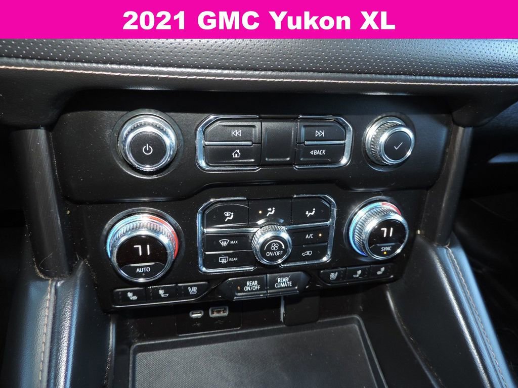 Used 2021 GMC Yukon XL AT4 w/ Rear Media and Nav Package image 27