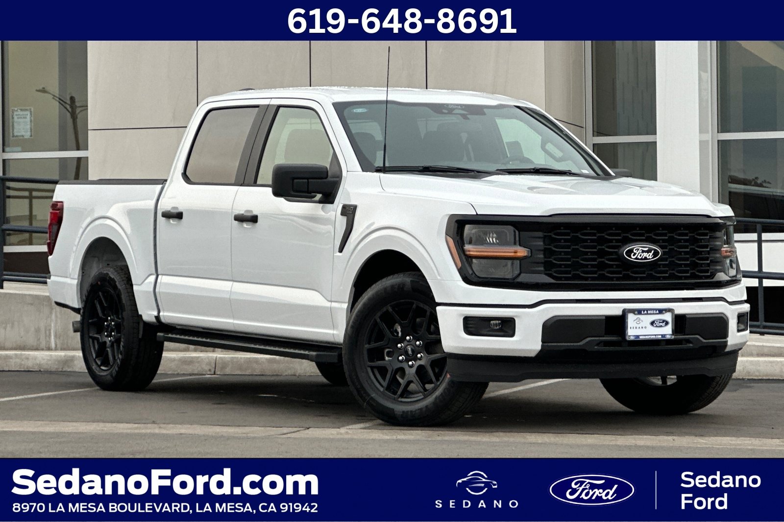 New 2025 Ford F150 STX w/ STX Black Appearance Package