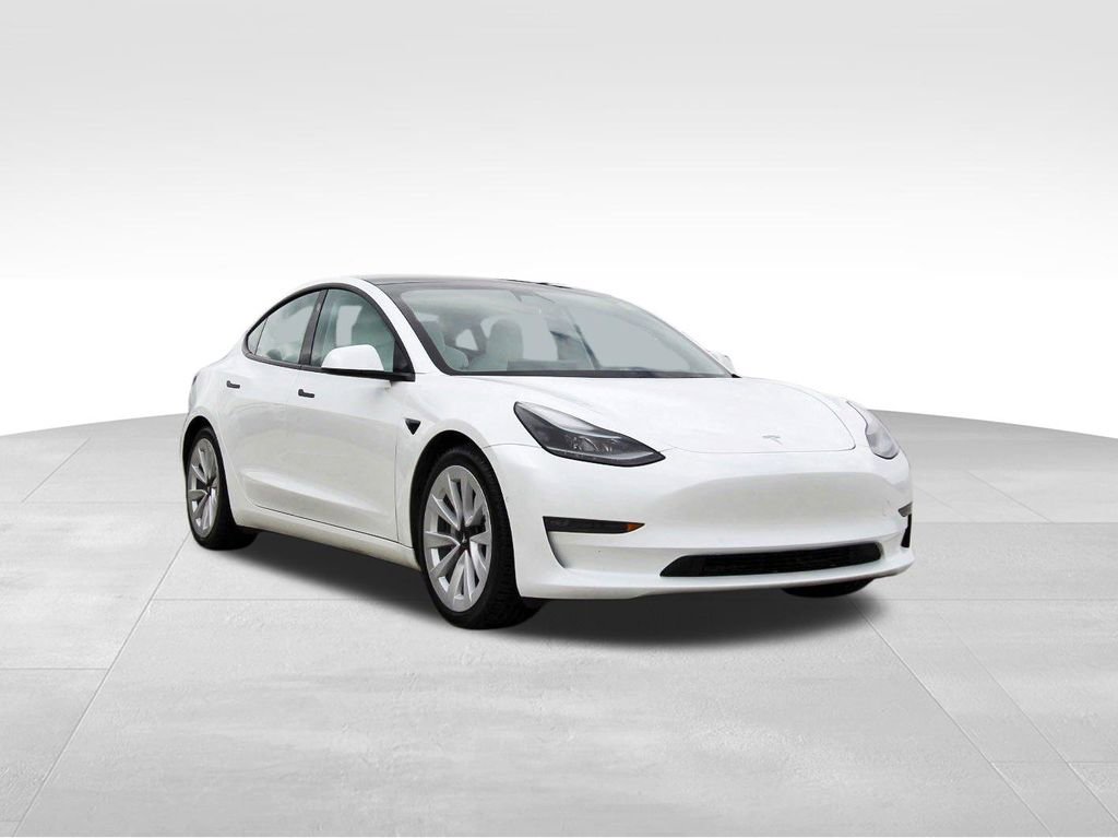 Used 2021 Tesla Model 3 Long Range AWD/4WD image 1
