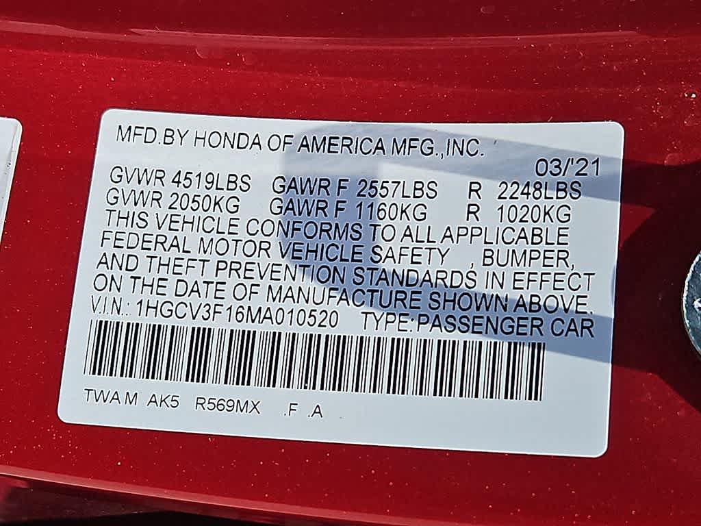 Used 2021 Honda Accord Hybrid image 27