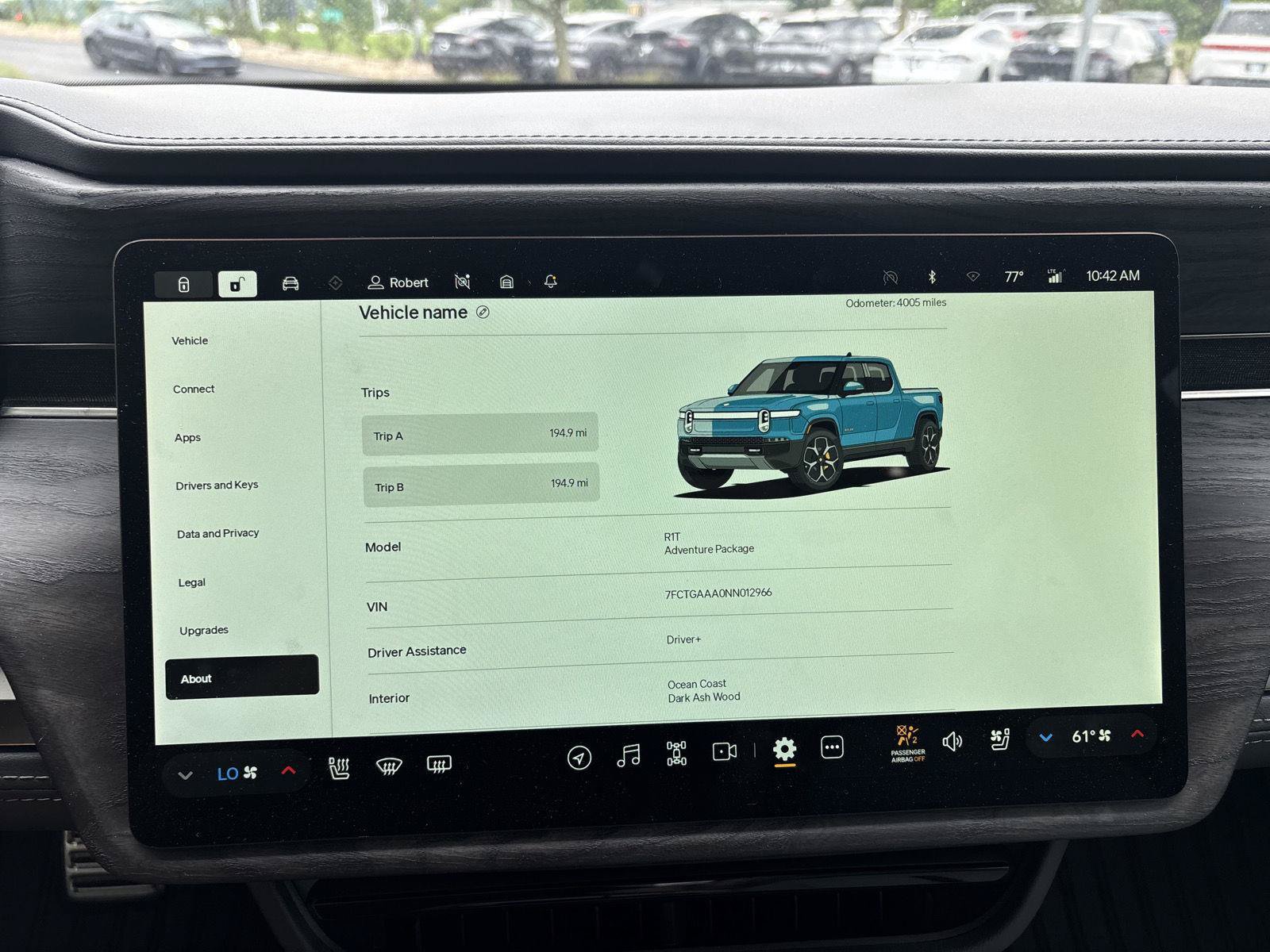 Used 2022 Rivian R1T Adventure AWD/4WD image 29