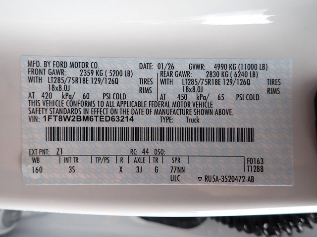 New 2026 Ford F250 XLT w/ XLT Premium Package image 15
