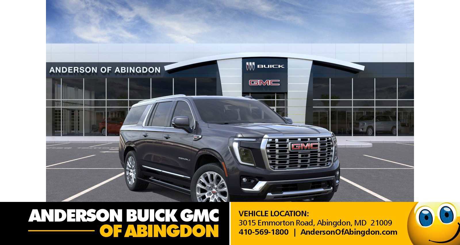 New 2025 GMC Yukon XL Denali w/ Sun & Power Step Package image 1