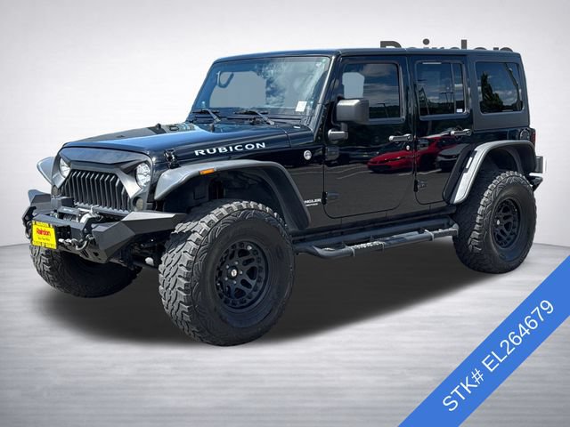 Used 2014 Jeep Wrangler Unlimited Rubicon w/ Connectivity Group AWD/4WD image 3