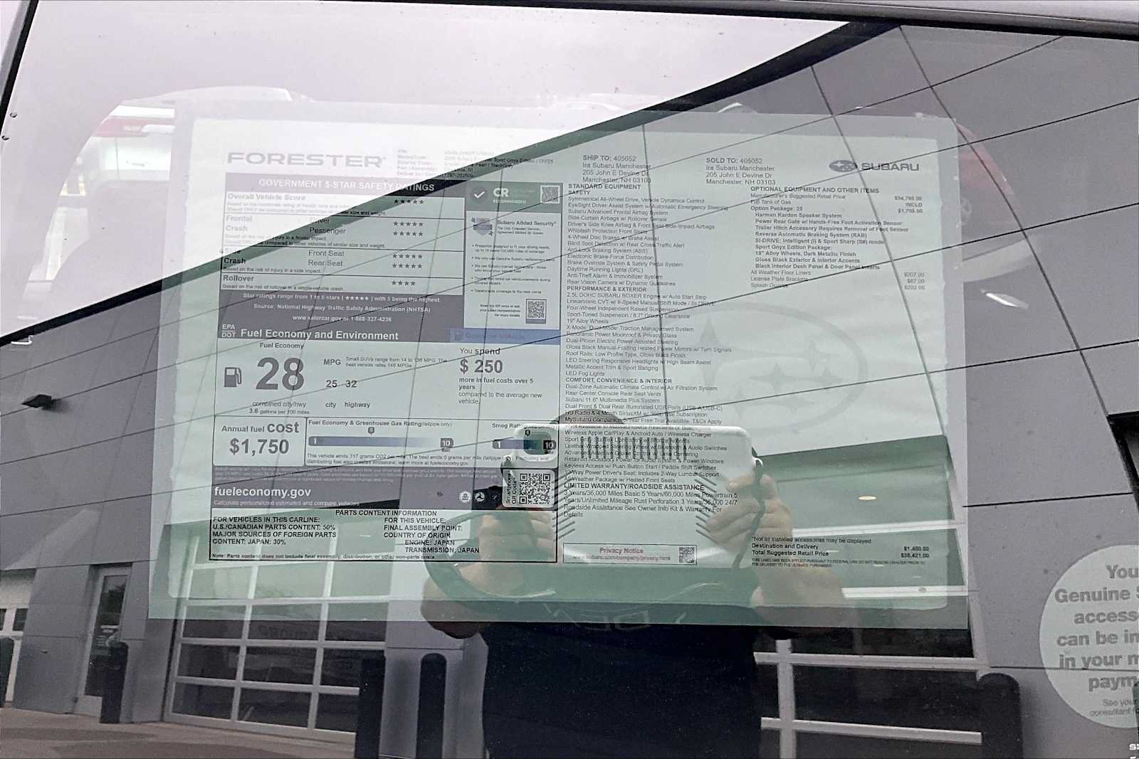 New 2026 Subaru Forester Sport AWD/4WD image 19