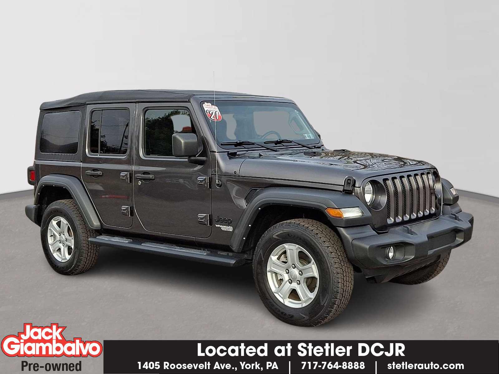 Used 2021 Jeep Wrangler Unlimited Sport image 1