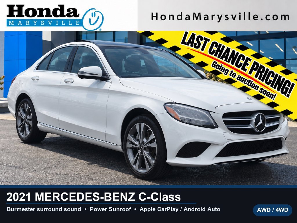 Used 2021 Mercedes-Benz C 300 4MATIC Sedan