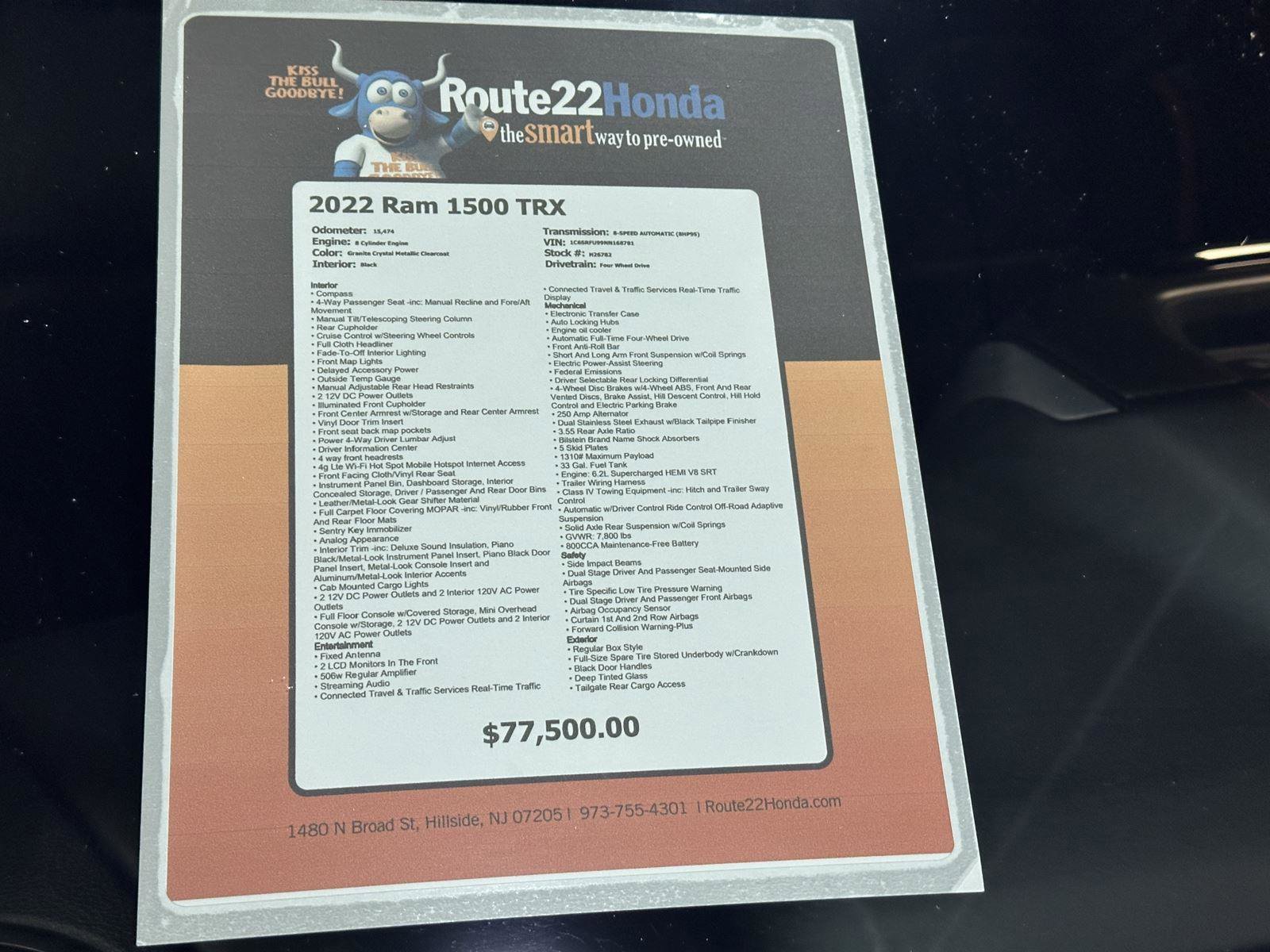 Used 2022 RAM 1500 TRX w/ TRX Level 2 Equipment Group image 40