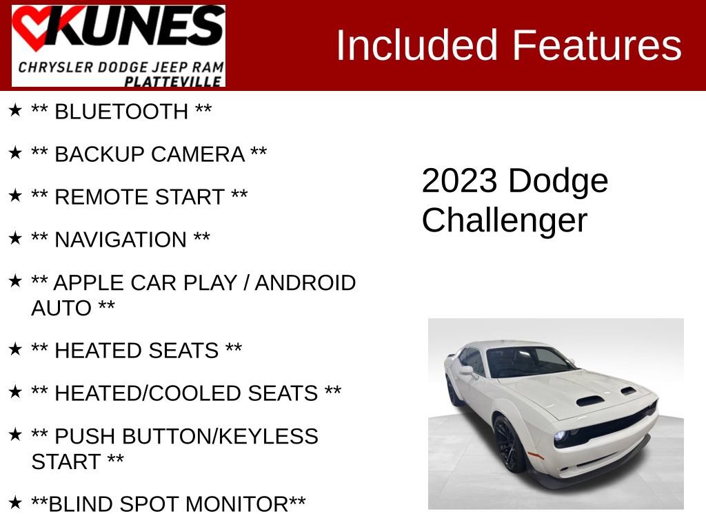 Used 2023 Dodge Challenger SRT Hellcat video 2
