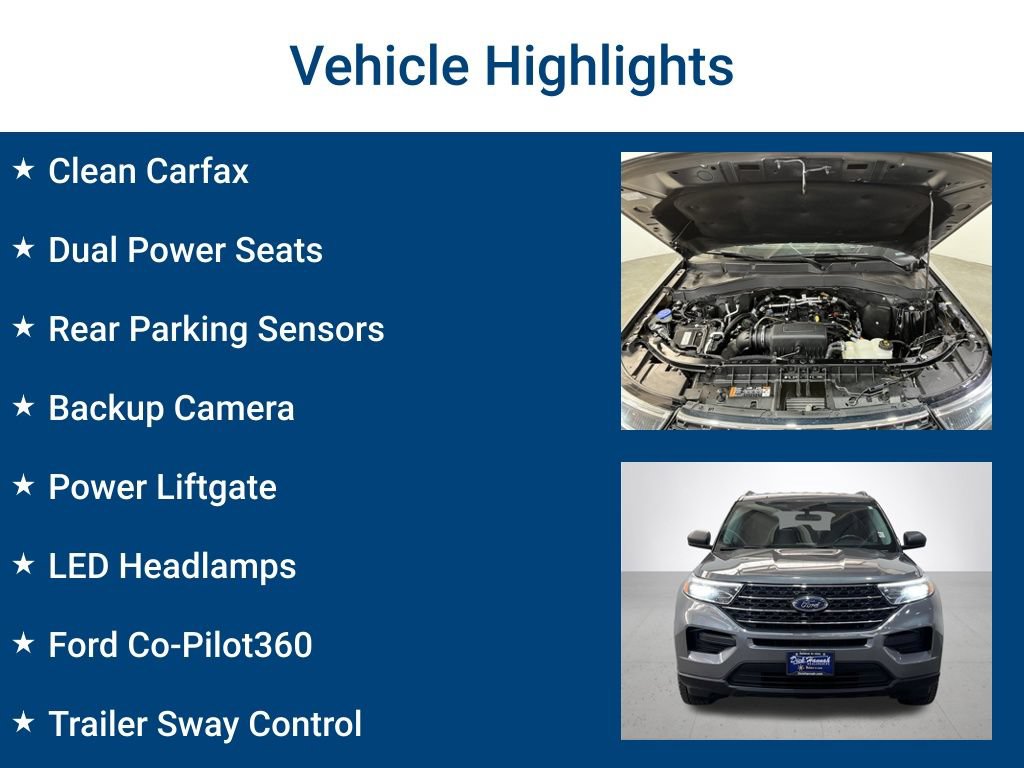 Used 2022 Ford Explorer XLT AWD/4WD image 3