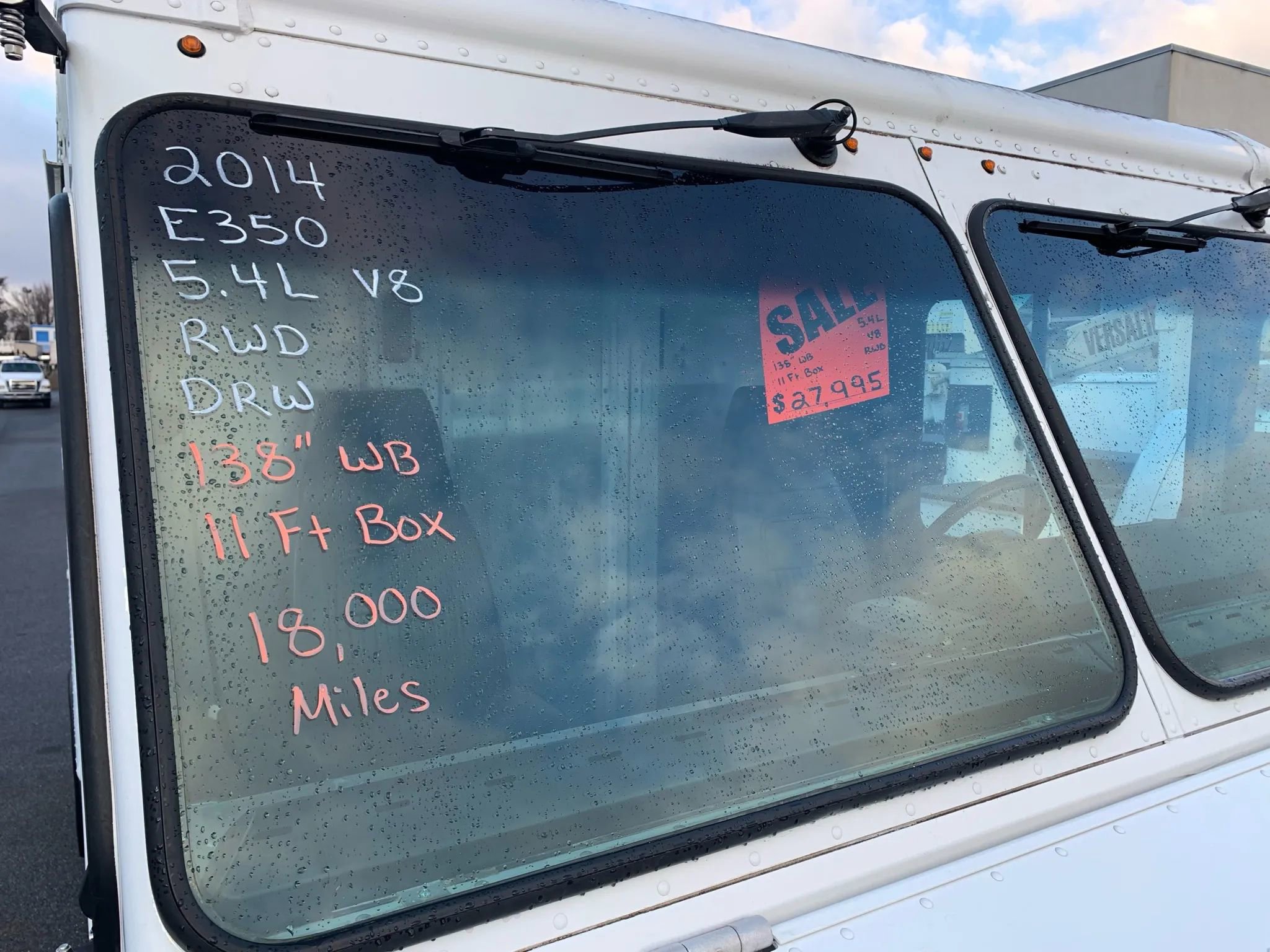 Used 2014 Ford E-350 and Econoline 350 XL w/ A/C Prep Package image 3