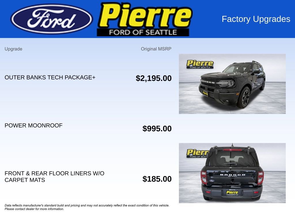 New 2026 Ford Bronco Sport Outer Banks w/ Outer Banks Tech Package+ AWD/4WD image 13