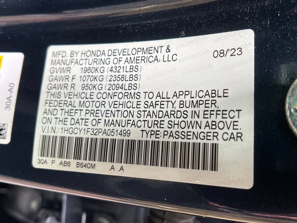 Used 2023 Honda Accord EX image 26